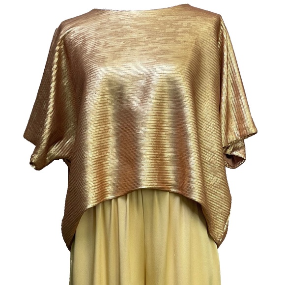 Cesar Galindo Fuchsia Sequined Top - Picture 2 of 3